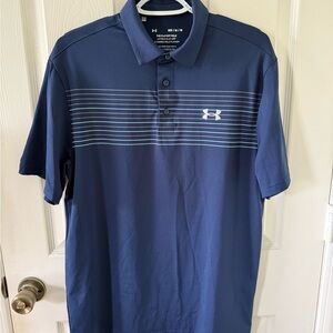 Under Armour Men's Blue Polo Shirt